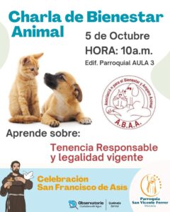 Charla de Bienestar Animal
